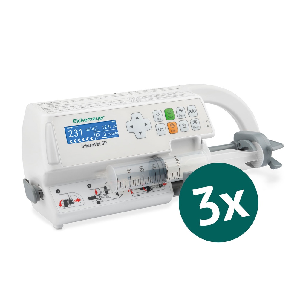 [A40209503] Promotion: 3 x InfusoVet SP pompe à seringue