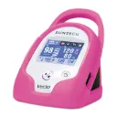 Blutdruckmessgerät SunTech VET30 rosa, inkl. 6 Manschetten, SpO2-Sensor, Temperatursonde, Blutdruckschlauch, Netzteil, Li-Ionen-Akku und Schutzhülle