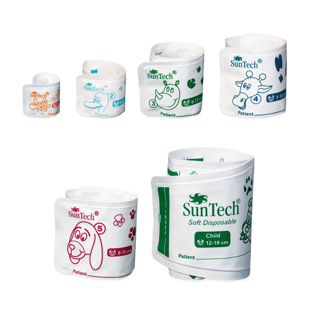 [217246] 6-delige set manchetten voor SunTech Vet20, Vet25 en Vet30