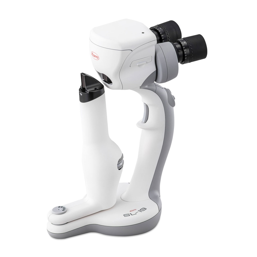 [173696] Lampada a fessura manuale KOWA SL-19 plus, bianca, con fotocamera integrata