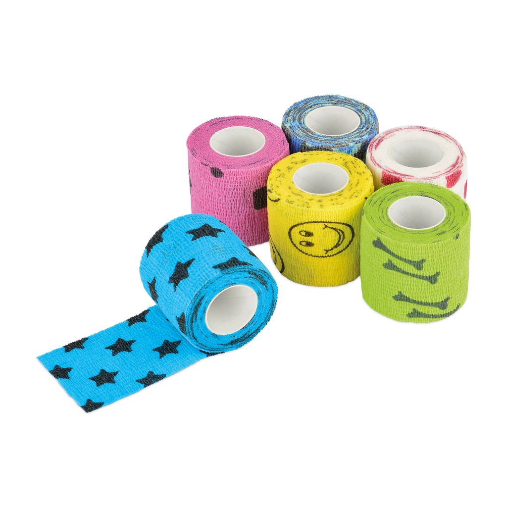 [050758] Bende autoaderenti EickWrap FUN, H 5 cm, 36 pz