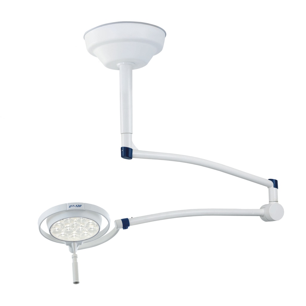 Lampada da visita Dr. Mach LED 120F, 50.000 lux, modello a soffitto