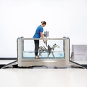 Hidroterápiás vízalatti futópad kutyák számára