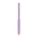 EickLoxx Small Contour 2.2 krikett-alakú csontlemez, 8+8 lyuk, 6–8 × 105 mm, 1.7 / 2.3 rendszer, magenta