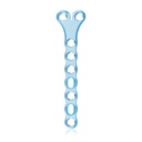 EickLoxx Small Contour 3.0, Y-plade, 9 huller, system 2,7/3,5 mm, lyseblå, 18 x 72 mm