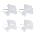 Adaptateur de réduction d'espace mort, 2,0-3,5 mm (4 pièces)