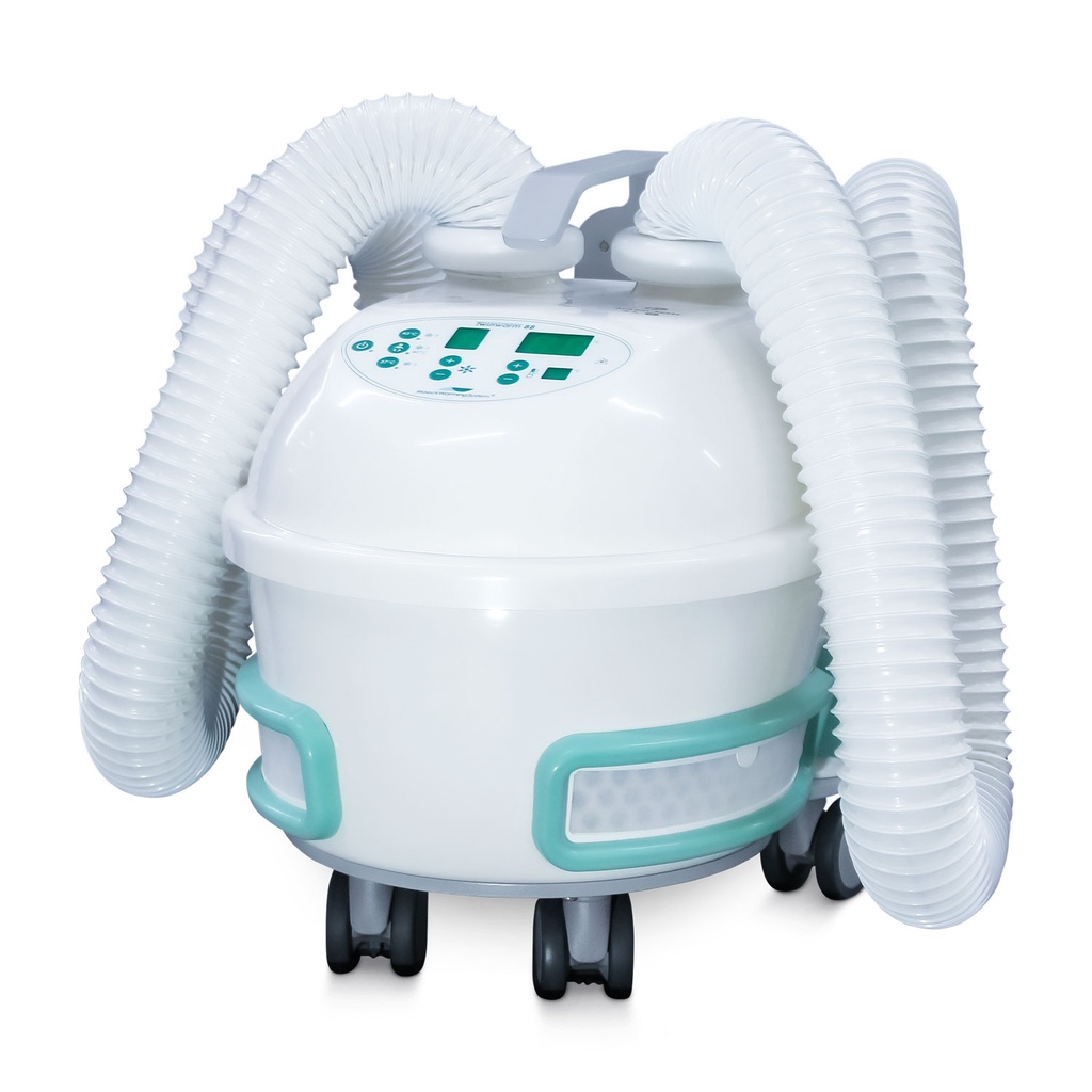 MOECK Twinwarm BB hordozható meleglevegős készülék a Moeck Warming System melegítő takaróihoz és alátétjeihez