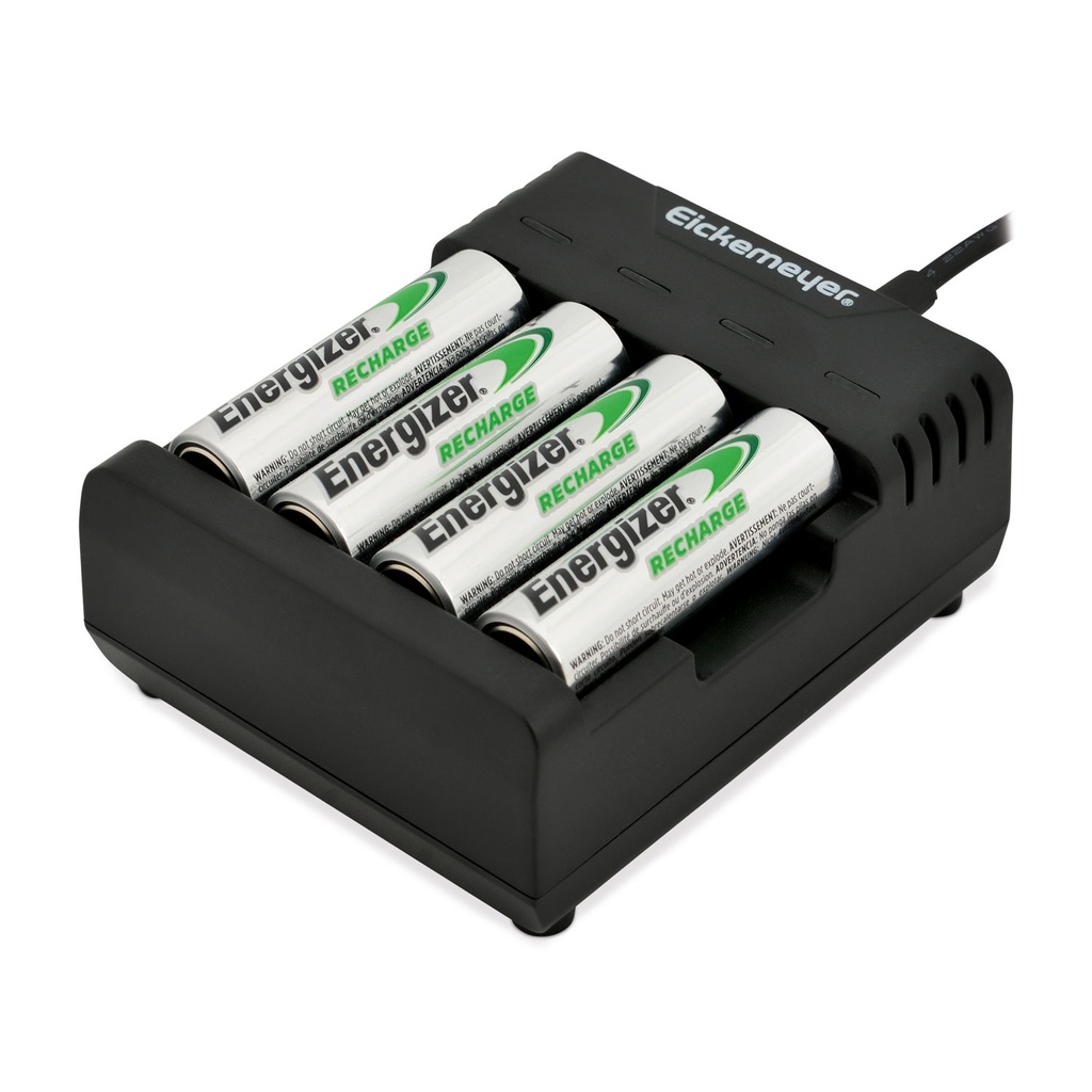 USB-Ladegerät mit 4x AA-Akkus und 4xAAA für KOWA SL-19 / SL-19 PLUS