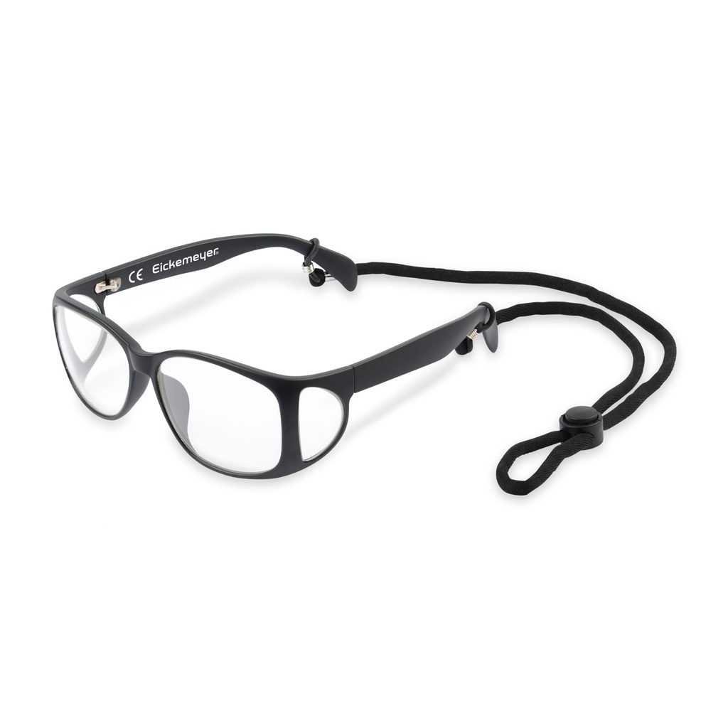 Lunettes de protection contre les rayons X, verres de protection frontale Pb 0,75 mm, protection latérale Pb 0,5 mm