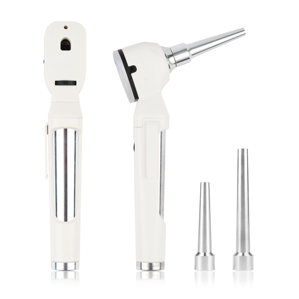 [300120] Eickemeyer POCKET Kit de diagnostic, comprenant un ophtalmoscope vétérinaire et un otoscope vétérinaire, avec 3 accessoires