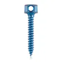 Knogleanker skrue Ø1.6 x 11mm, Lyseblå, dobbeltøjet Ø 1.1mm