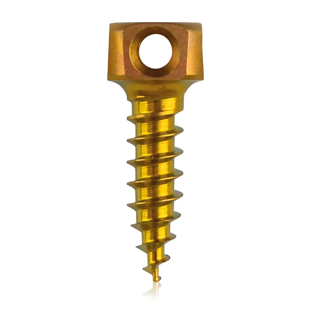 Knochenankerschraube Ø2,0 x 7mm, gold