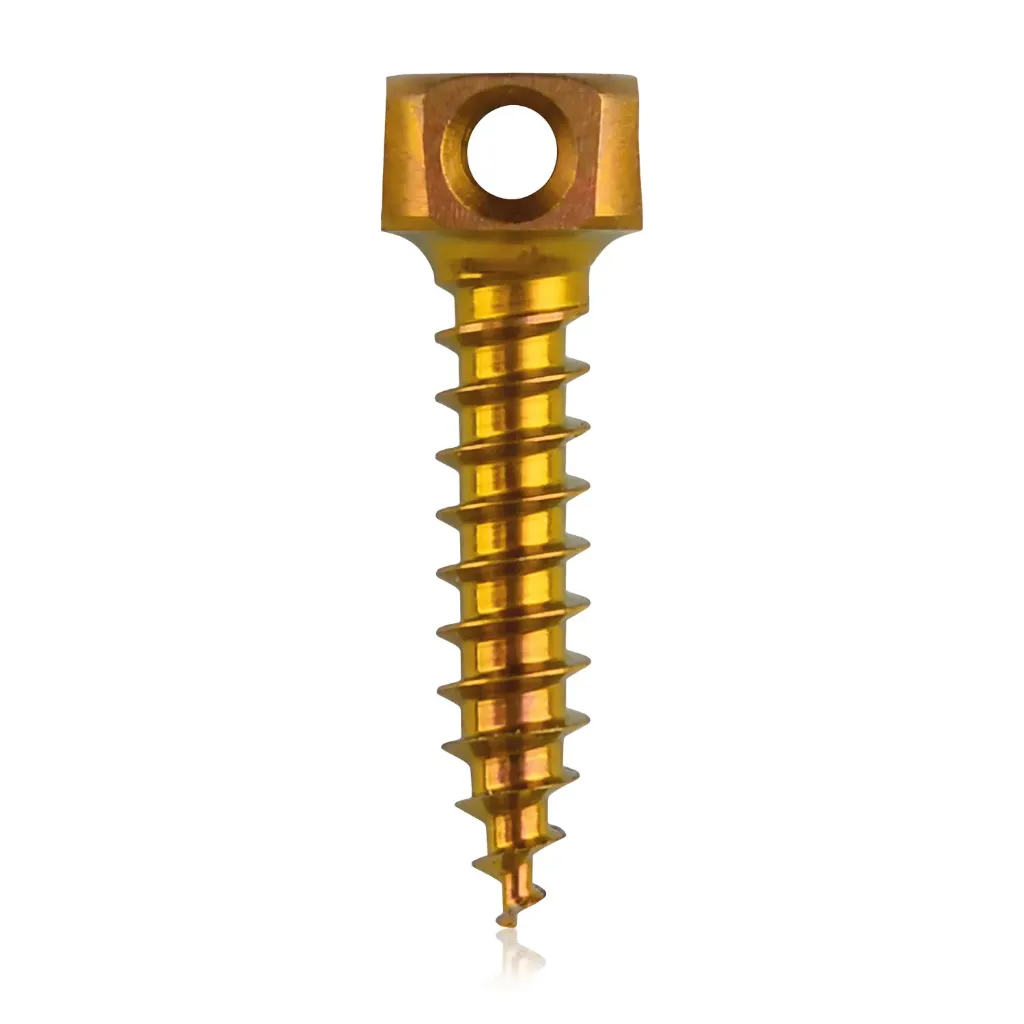 Knochenankerschraube Ø2,0 x 9mm, gold