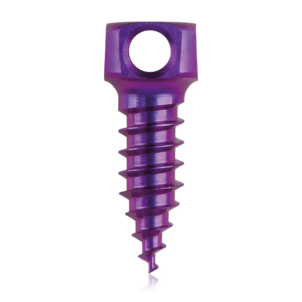 Knochenankerschraube Ø 2,4 x 9 mm, magenta