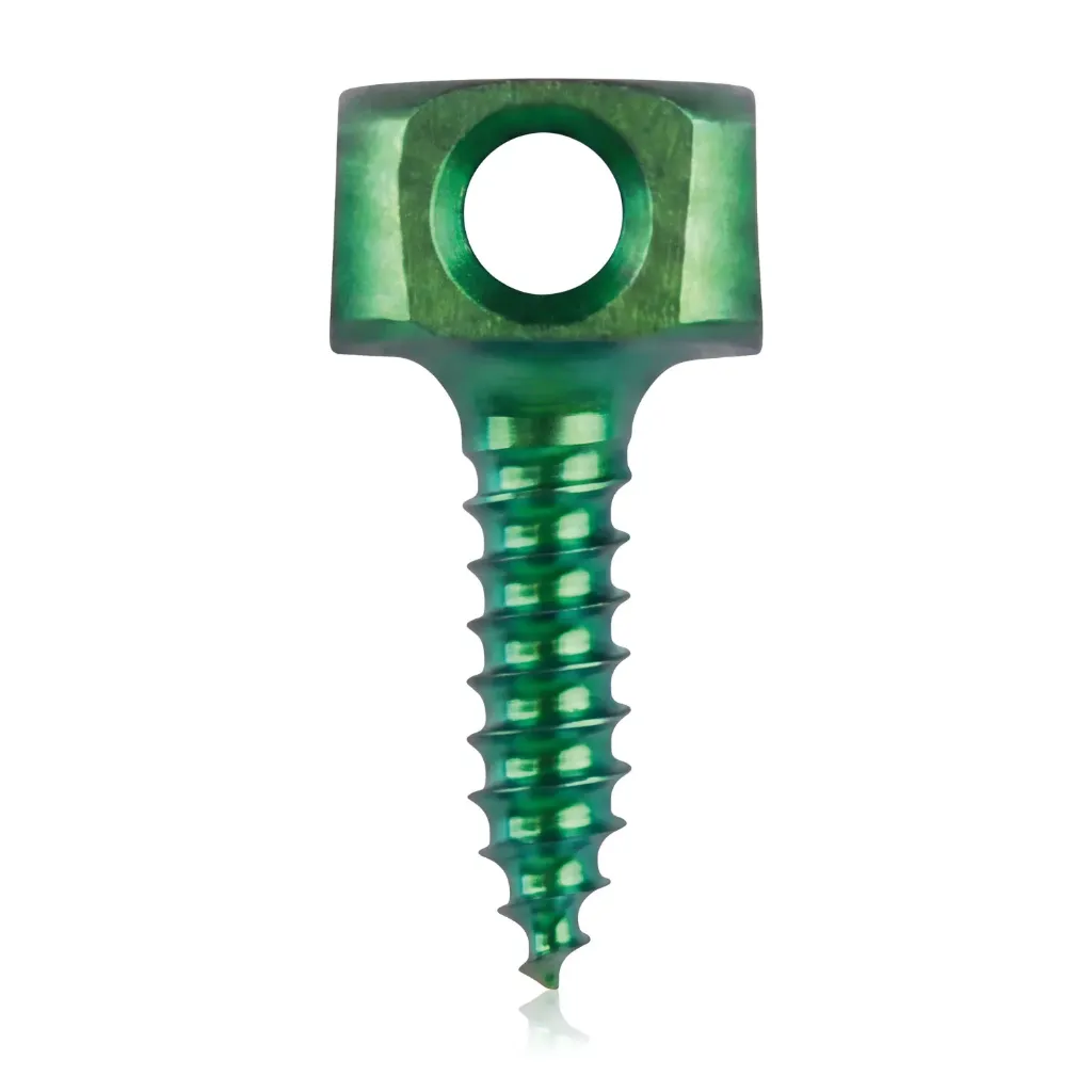 Knochenankerschraube Ø 1,3 x 5 mm, grün