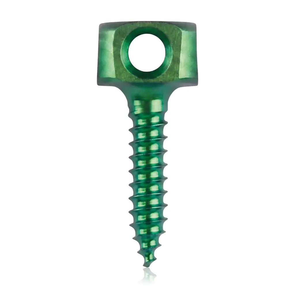 Knochenankerschraube Ø 1,3 x 6 mm, grün