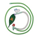 Bärchensystem-Set inkl. T-Stück offenes Beatmungssystem, 2 m Abluftschlauch und Adapter