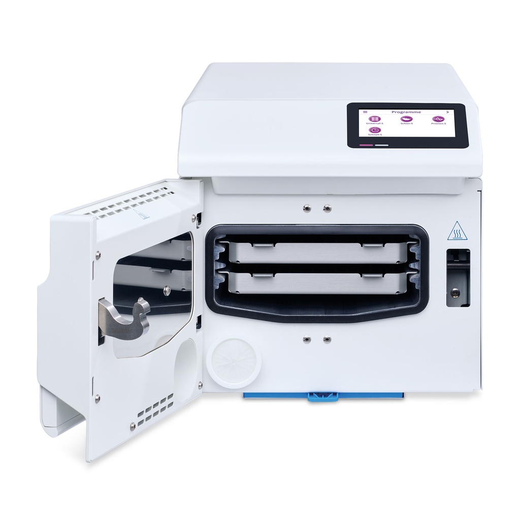 Autoclave MELAG SteriHero Speed+ di classe B con 2 Vassoi