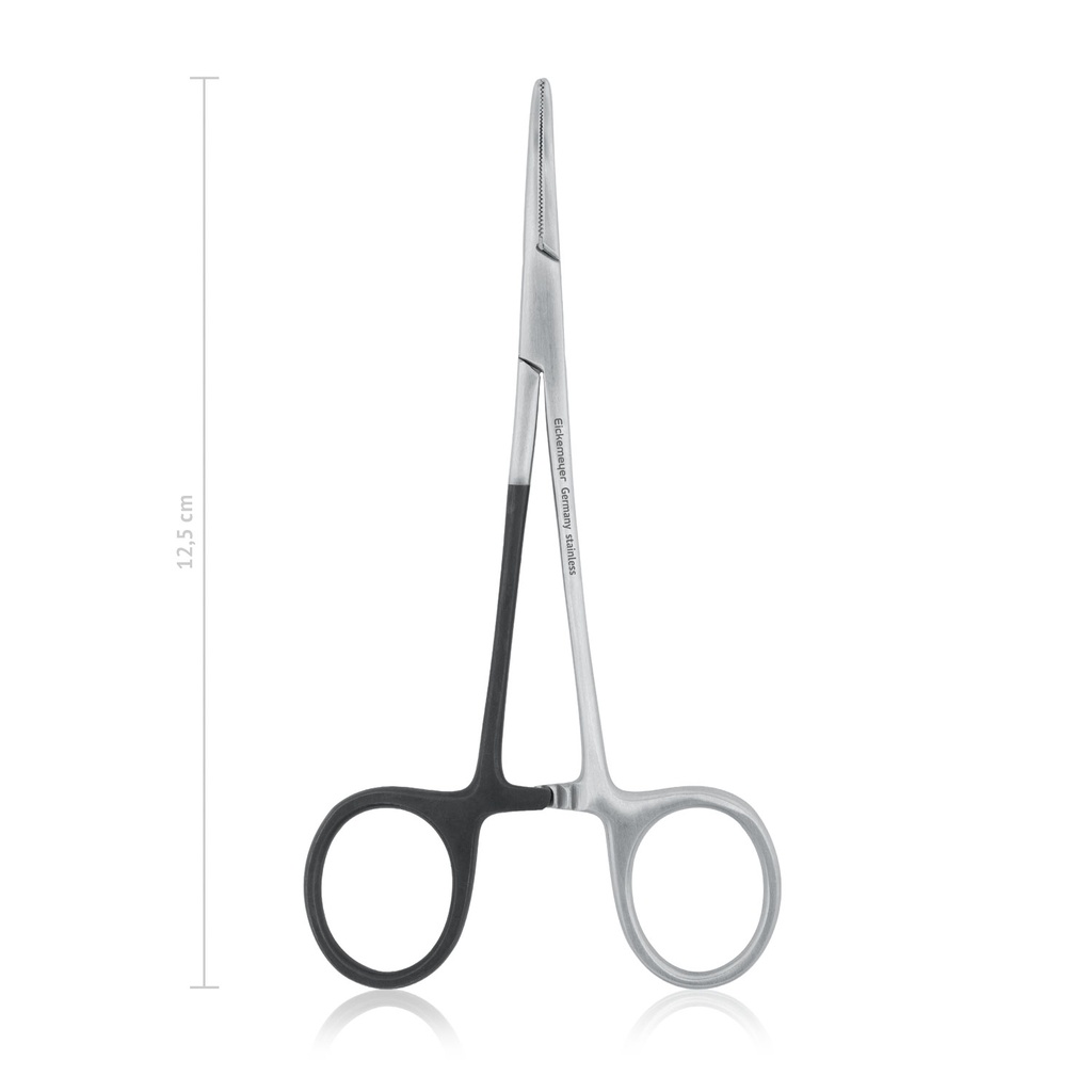 [141312L] Arterienklemme HALSTEAD-MOSQUITO für Linkshänder, 12,5 cm, gebogen