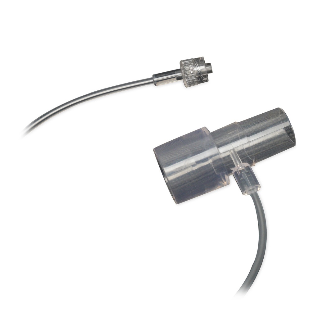 Ligne d'échantillonnage en aval du module CO₂ du système d'anesthésie NarkoVet PRO