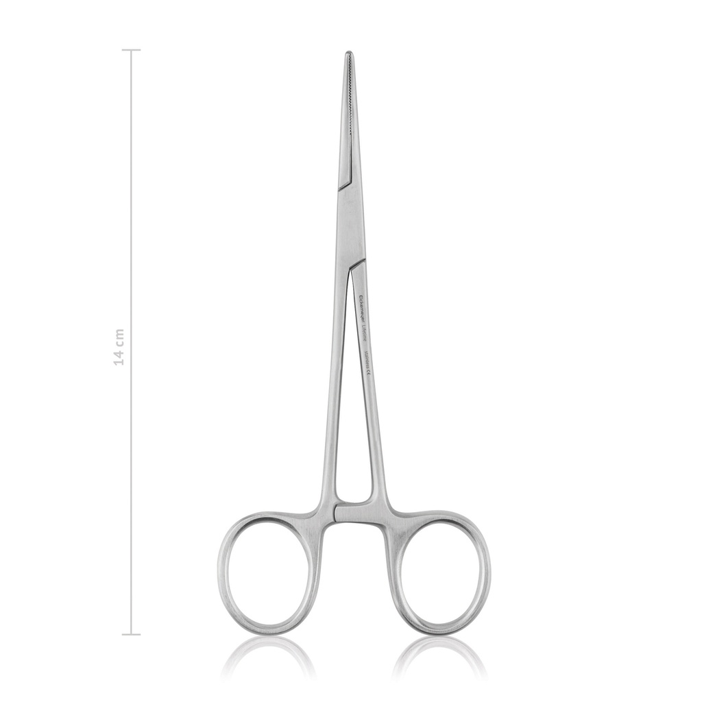 Pince hémostatique Kelly, 14 cm, courbée