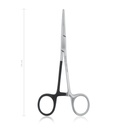 Arterienklemme KELLY für Linkshänder, 14 cm, gerade