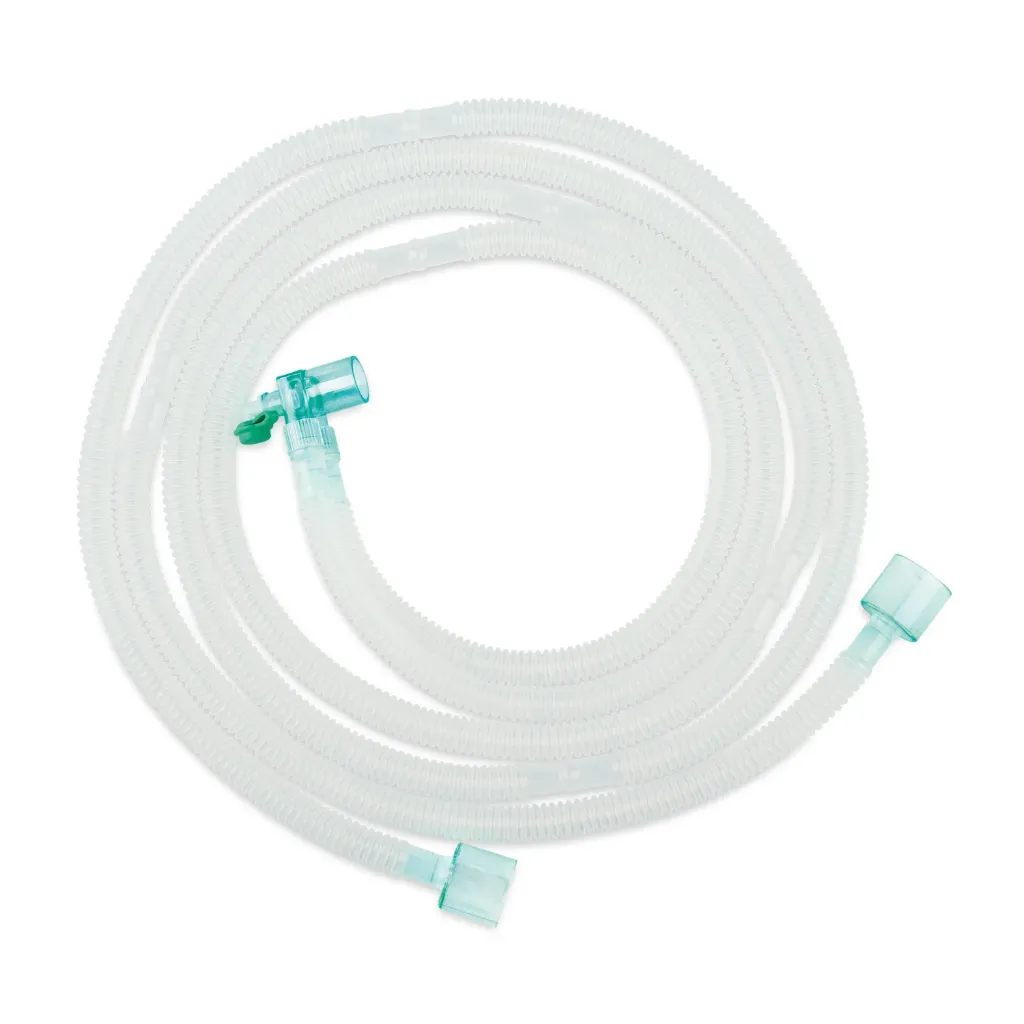 [212807] Circuito paziente di piccole dimensioni con raccordo a gomito Luer, 1,6 m (≤ 7 kg)
