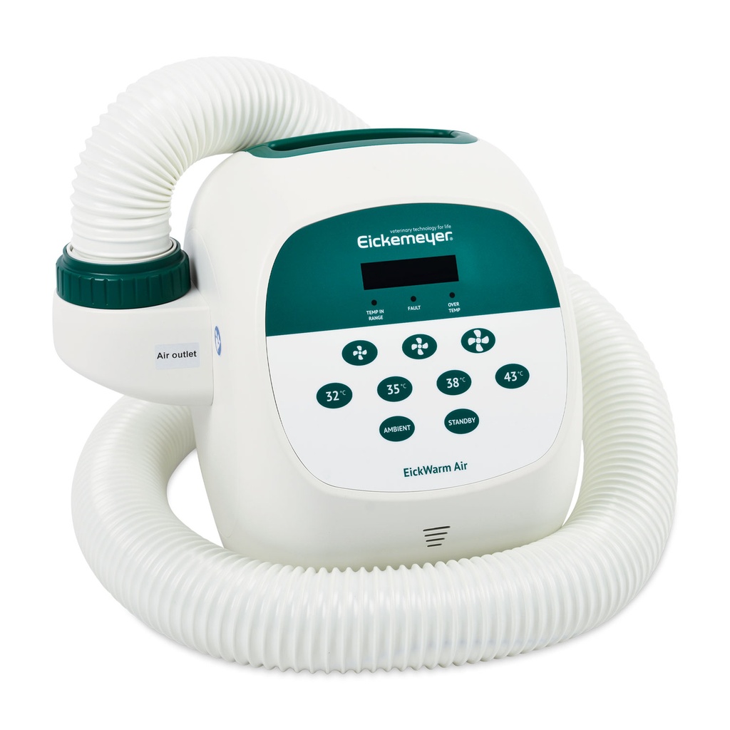 EickWarm Air - Système de réchauffement vétérinaire comprenant 10 couvertures chauffantes jetables, 1450 x 1020 mm