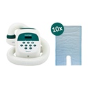 EickWarm Air - Veterinary Warming System including 10 disposable heating blankets, 1450 x 1020 mm