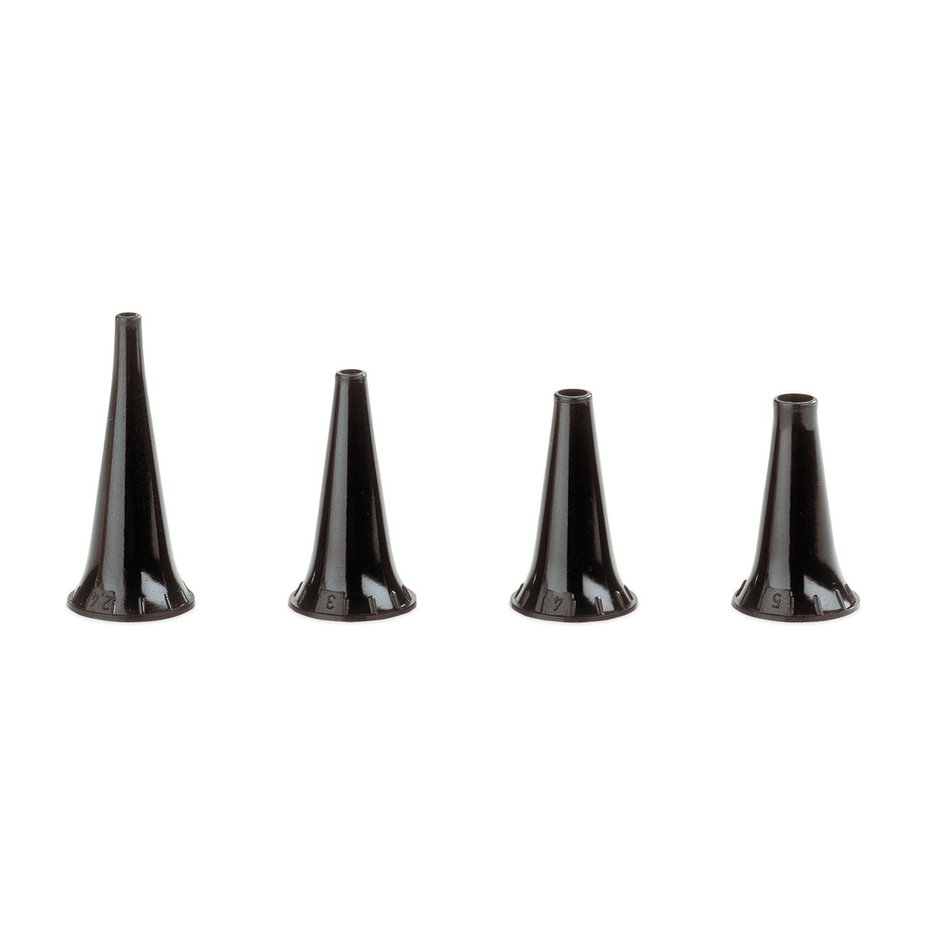 HEINE Satz Dauergebrauch Tips, Sanalon S, schwarz, 2,4 - 5mm, 4 Stück, B-000.11.111