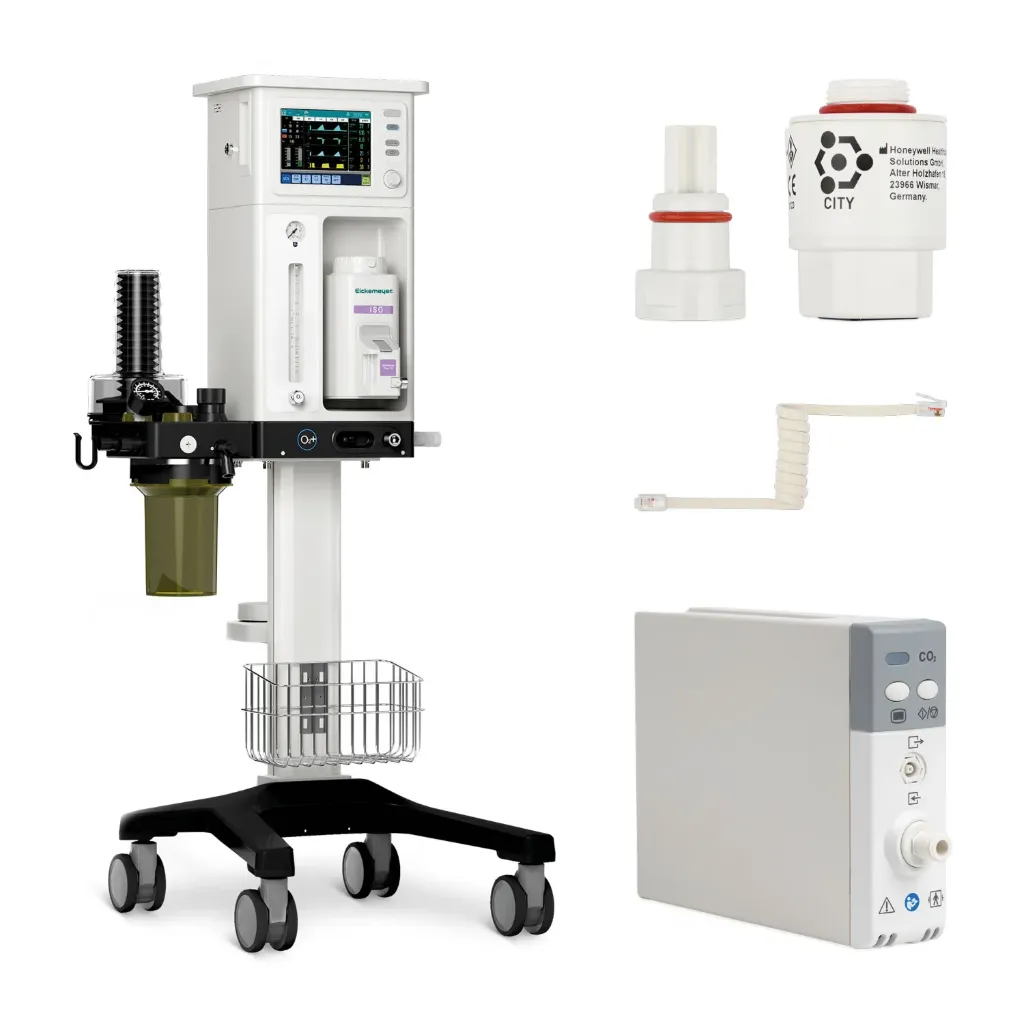 [213048] Kit NarkoVet PRO comprenant le NarkoVet PRO (isoflurane), un module de ventilation CO2 et un capteur d'O2