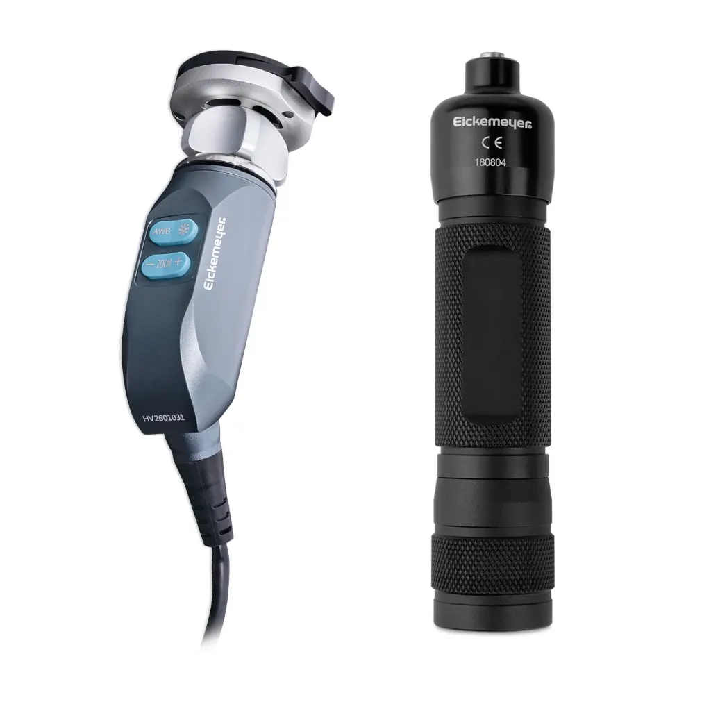 Kit caméra EickView SD avec source lumineuse sur batterie