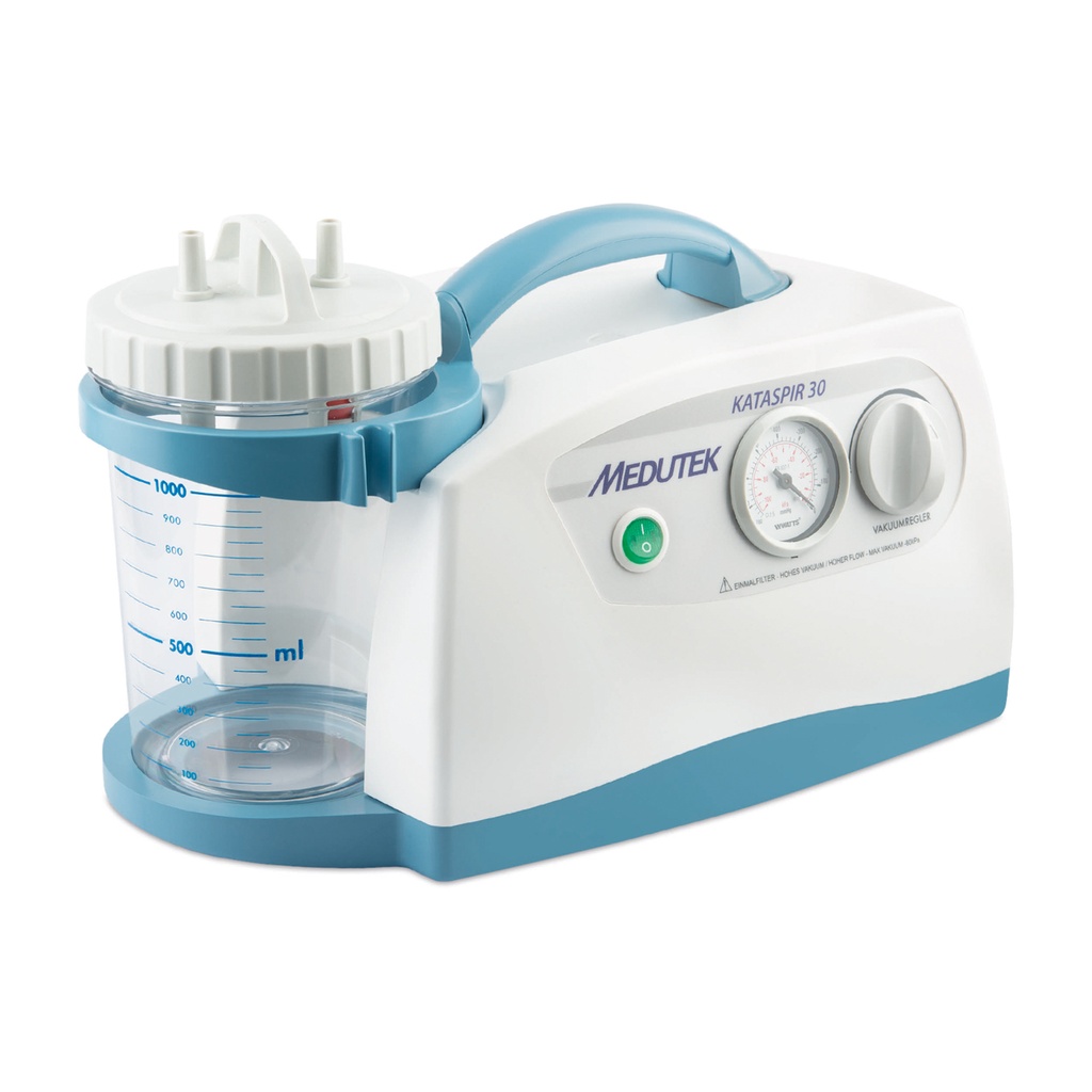 Aspirateur chirurgical puissance d´aspiration 40 l/min, tuyau d´aspiration 6 mm longueur 1,25m