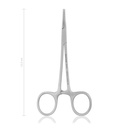 Arterienklemme HALSTEAD-MOSQUITO, 1x2 Zähne, 12,5 cm, gebogen