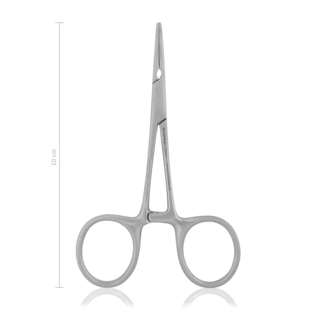 Arterienklemme HARTMANN, 10 cm, gebogen