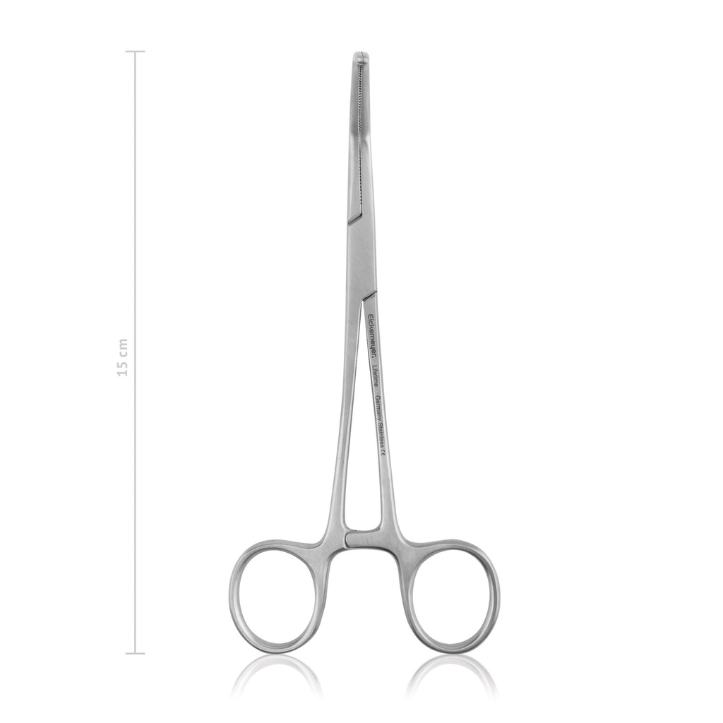 Arterienklemme SATINSKY, 15 cm, zweifach abgewinkelt