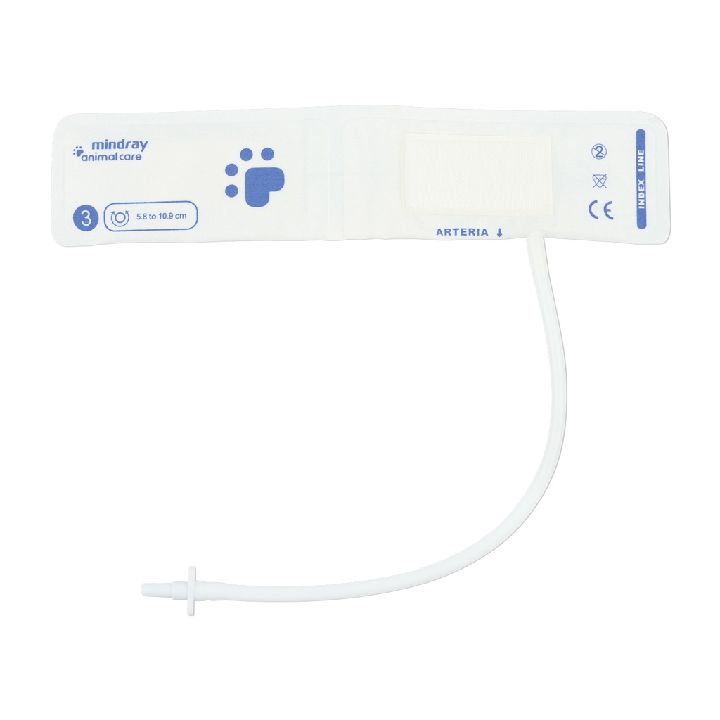 [321905] Bracciolo pressione 5,8-10,9 cm, per monitor LifeVet 8M / 8C / 12M, VetVisor Easy eCapnovet Deluxe