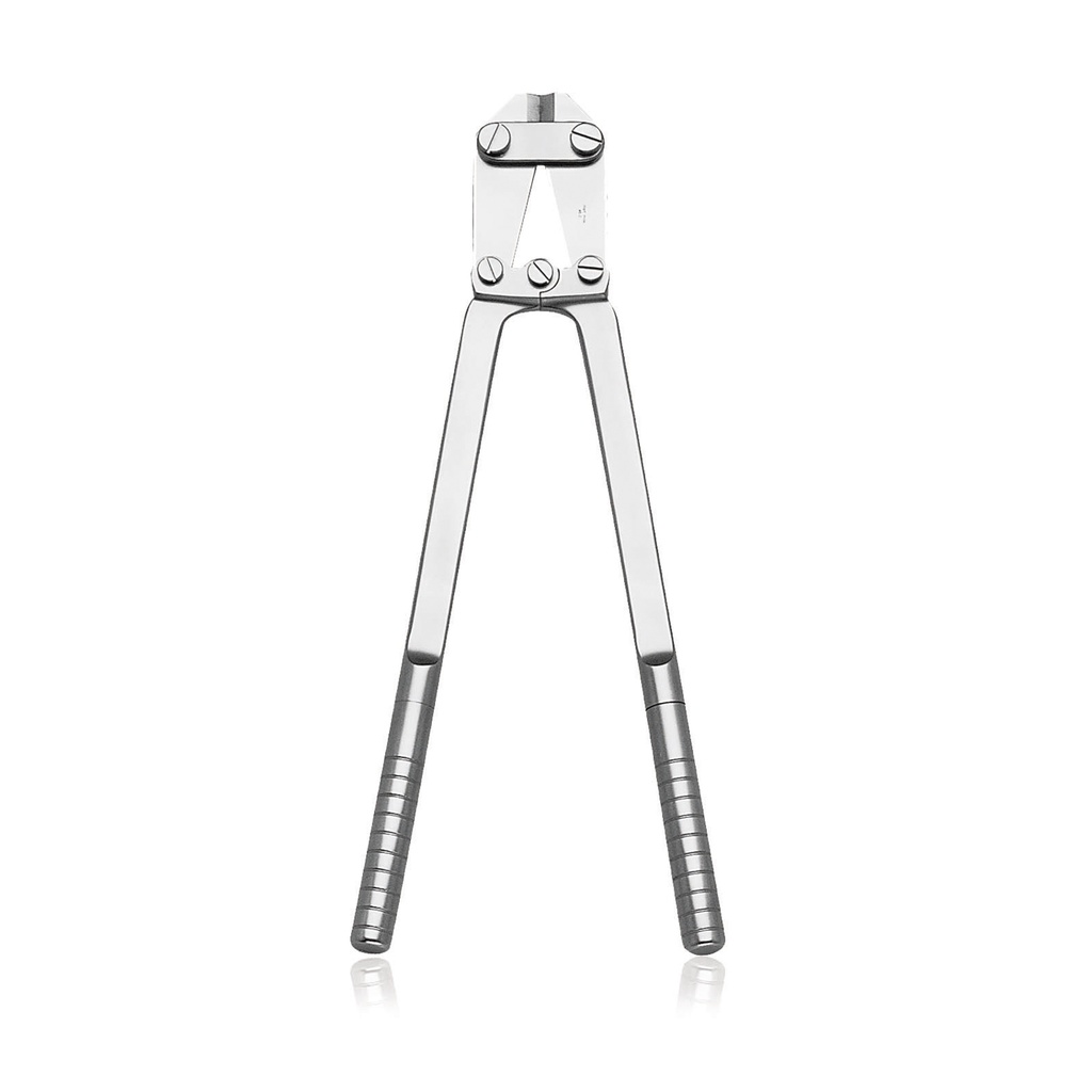 Pince coupe-broche latérale, 48 cm, long modèle pour fil de fer et vis jusqu´à d= 4 mm