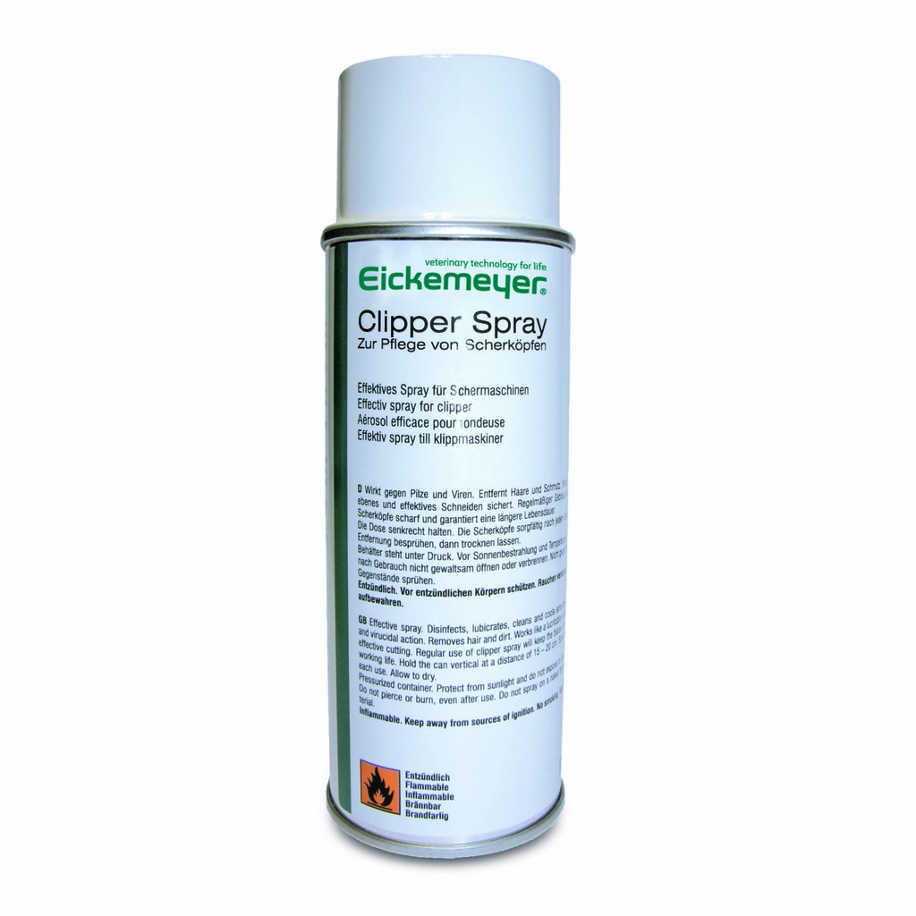[902513] Clipper-Spray zur Pflege von Scherköpfen 400 ml 
