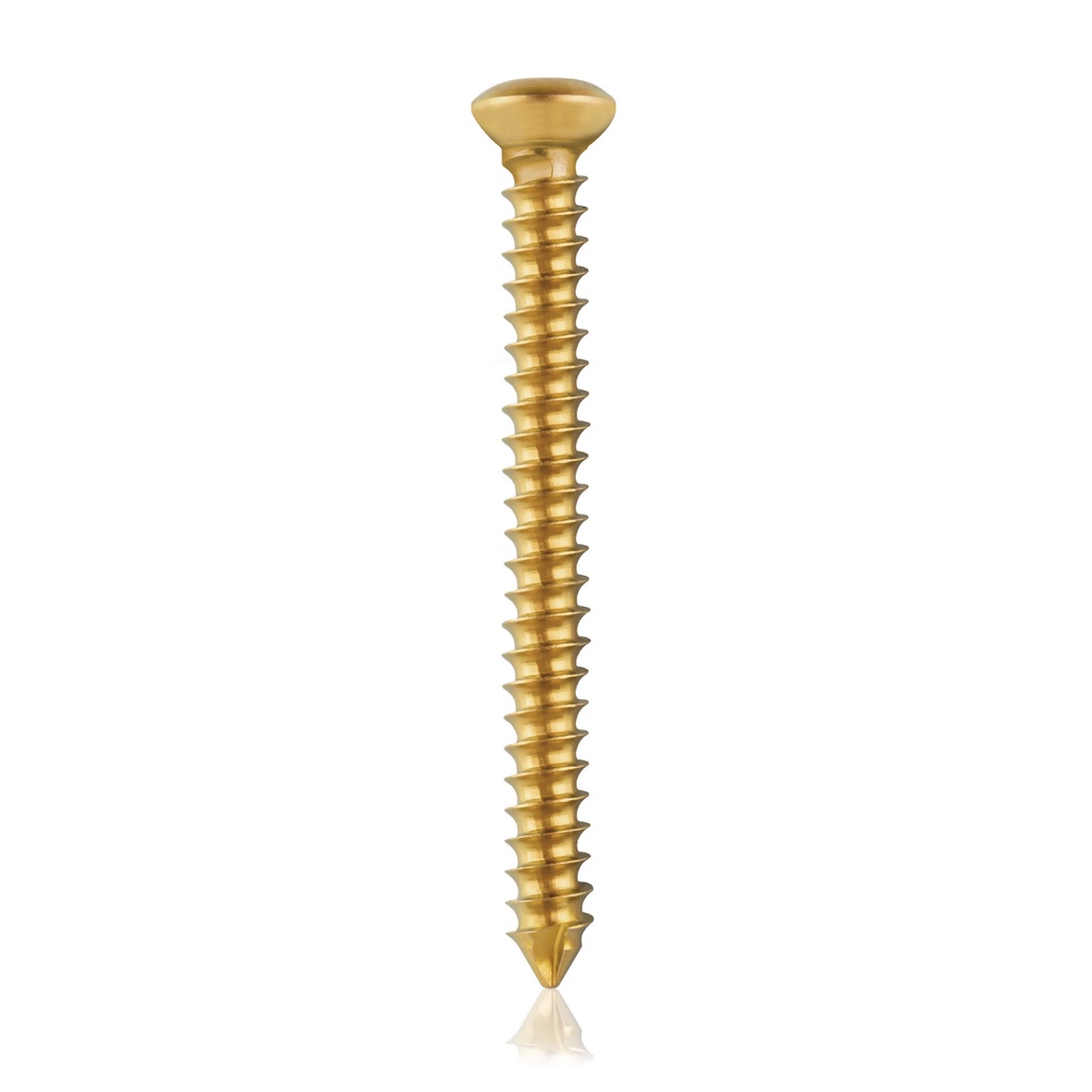 [191070] Corticalis csavar, Ø 3,5 mm, L = 36 mm, önmetsző, titán
