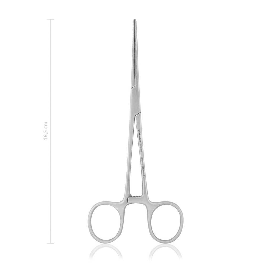 [144216] Darmklemme DOYEN, quergerieft, 16,5 cm, gerade