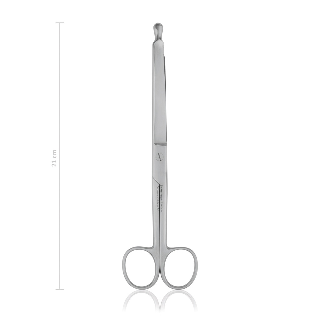 [119021] Forbici bottonuta per enterotomia, 21 cm
