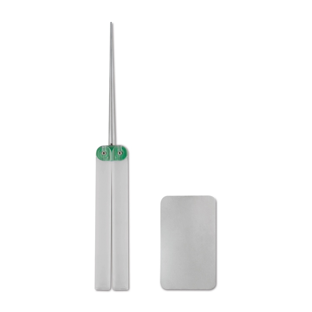[175201] Kit d'affûtage de lames Dentanomic comprenant 1 x DMT DiaSharp (extra-fin) et 1 DMT DiaFold (extra-fin)