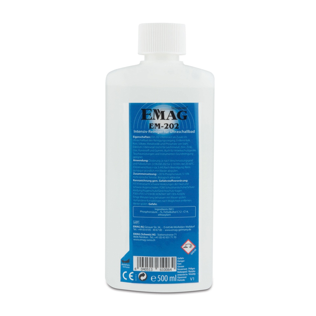 Intensiv-Reiniger für Ultraschallbad 500 ml