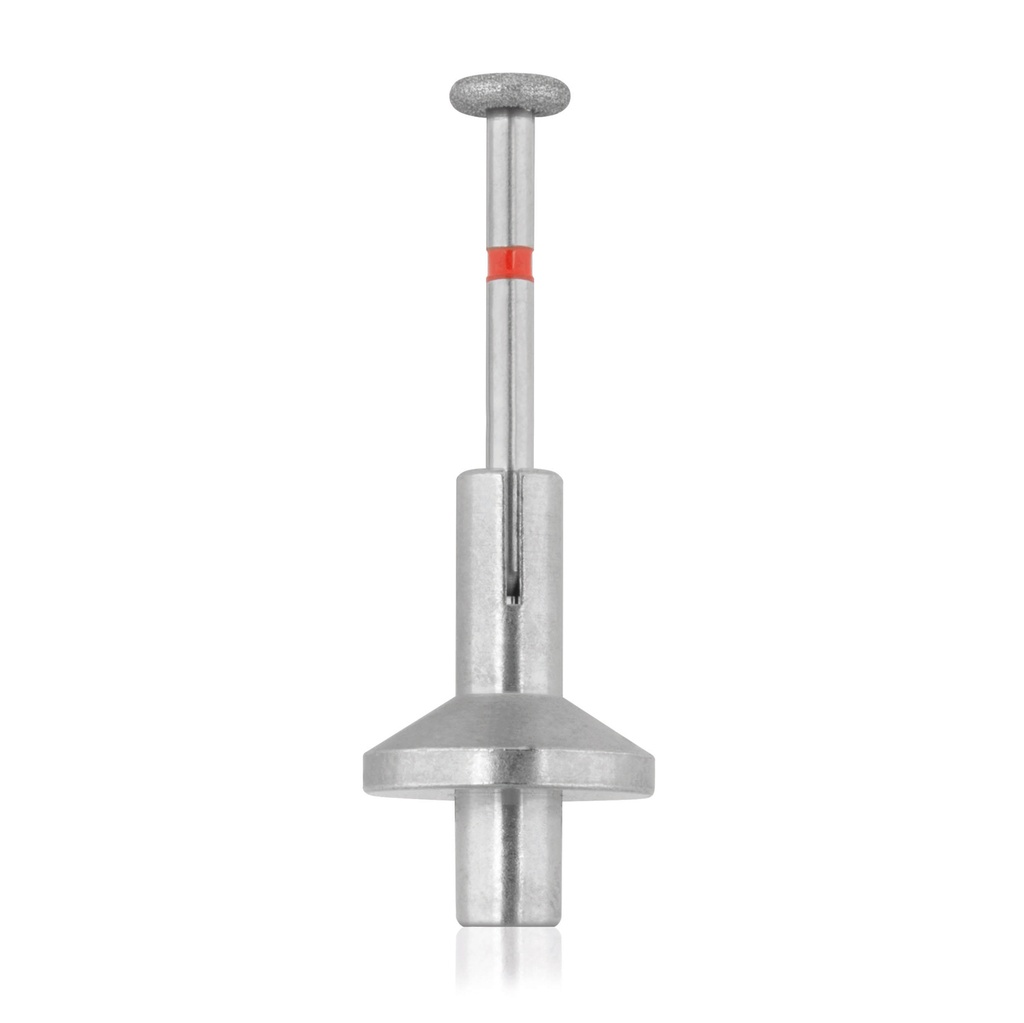 Diamant Schleifscheibe, fein, 4 mm inkl. Spannzange für Algerbrush 170010