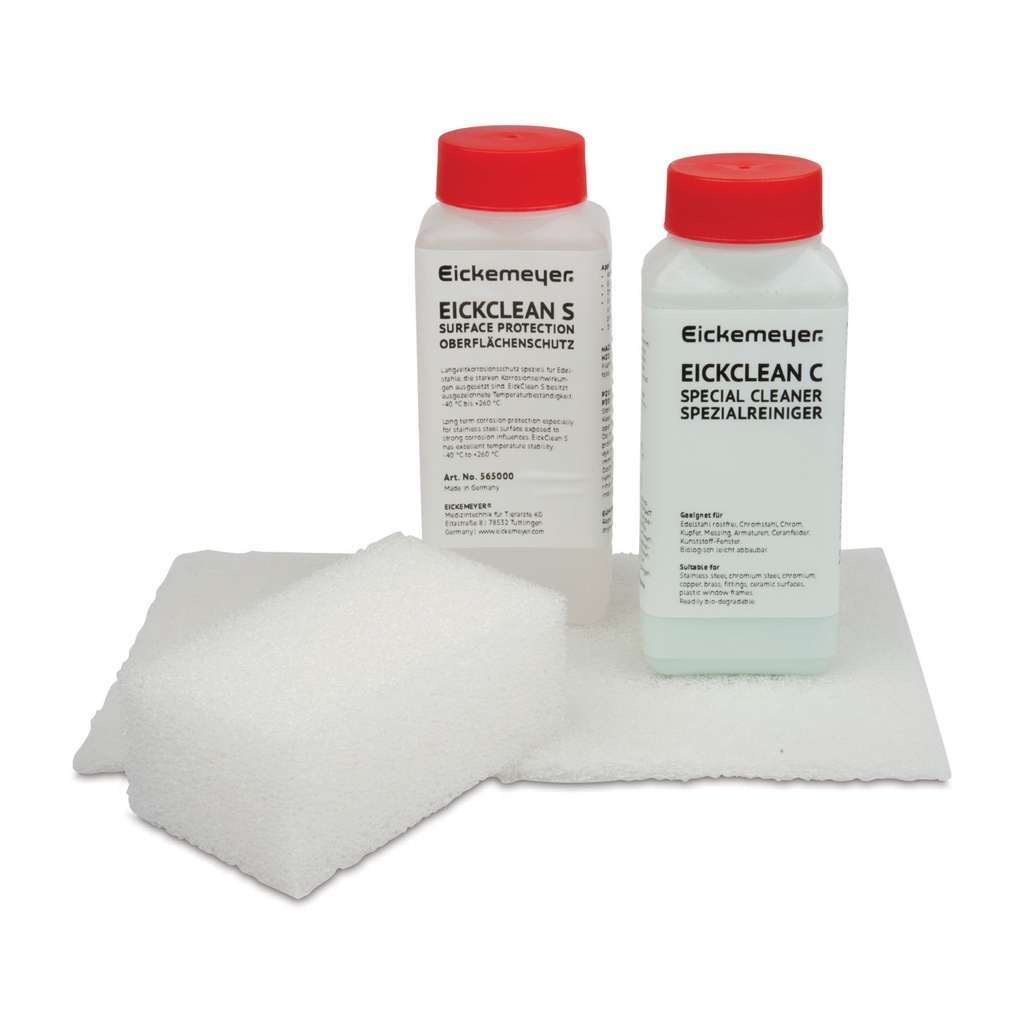 [565000] Kit des soins de nettoyage EICKCLEAN pour tables en acier inoxydable.