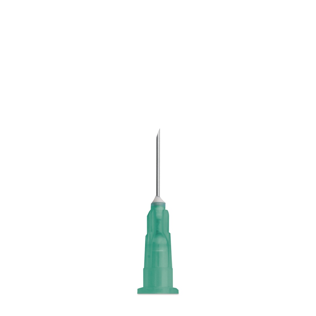 EICKINJECT Einmalkanüle, 0- -,80 x 16 mm, 21G x ⅝" Packung mit 100 Stück, grün, steril