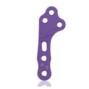 EickLoxx TPLO jobb oldali S zárólemez, 3/3 lyuk, 39 mm, Ø 1.7 / 2.3, titán, magenta