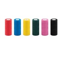 Benda elastica autoaderente, cm 10 colori assortiti, confez da 18 pz.