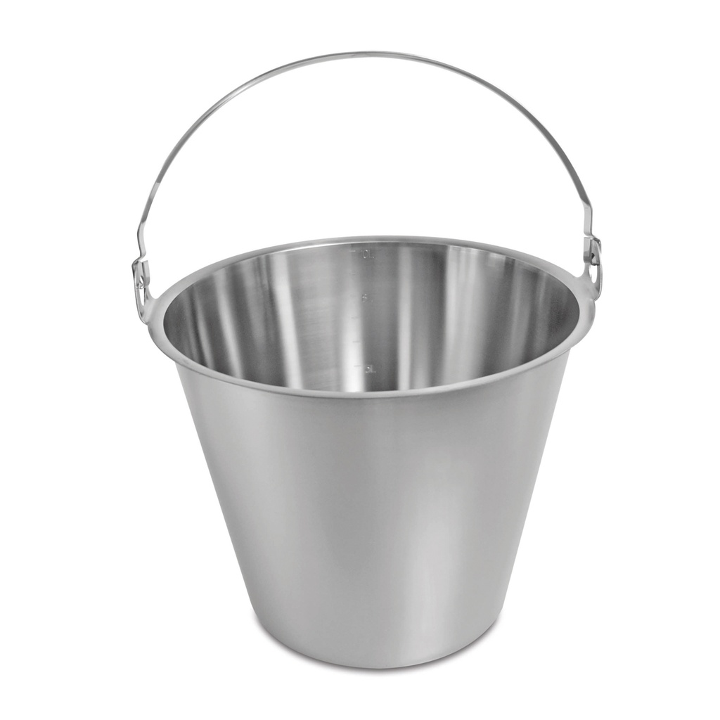 Sceau, non rouillant, 6 ltr.